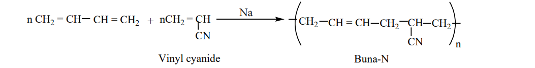 <strong>Preparation of Buna-N:</strong>